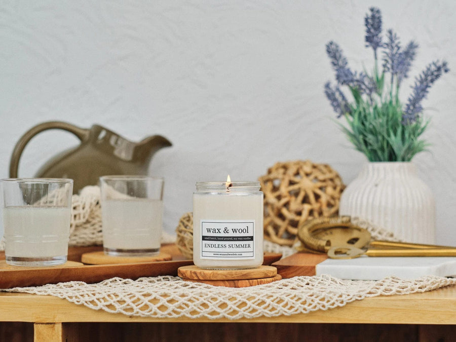 wax & wool Candle Endless Summer