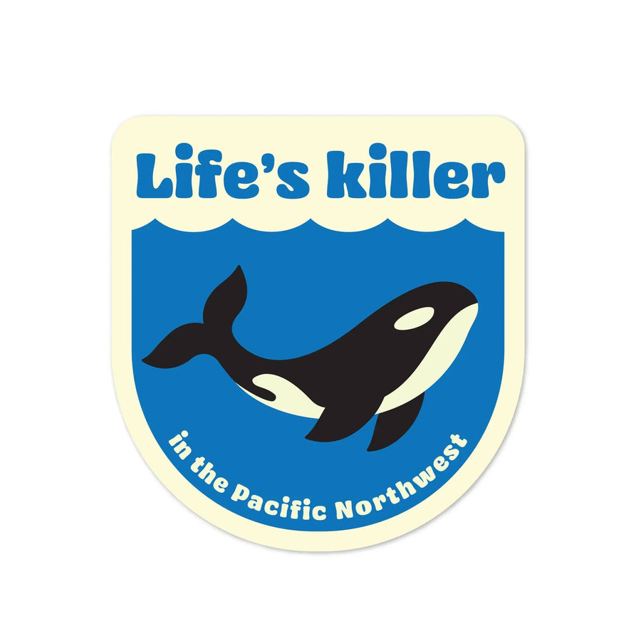 Wild Child Brand Sticker Life's Killer in the PNW Sticker