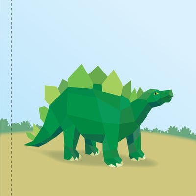 Workman Publishing Activity Book Paint by Sticker Kids: Dinosaurs