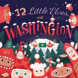 Workman Publishing Book 12 Little Elves Visit Washington