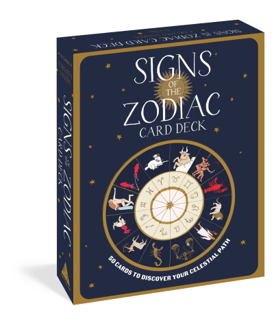 Workman Publishing Book Signs of the Zodiac Card Deck