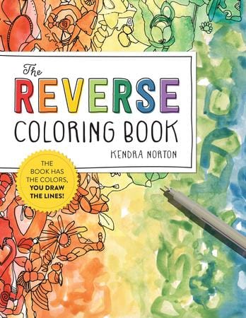 Workman Publishing Coloring Book The Reverse Coloring Book®