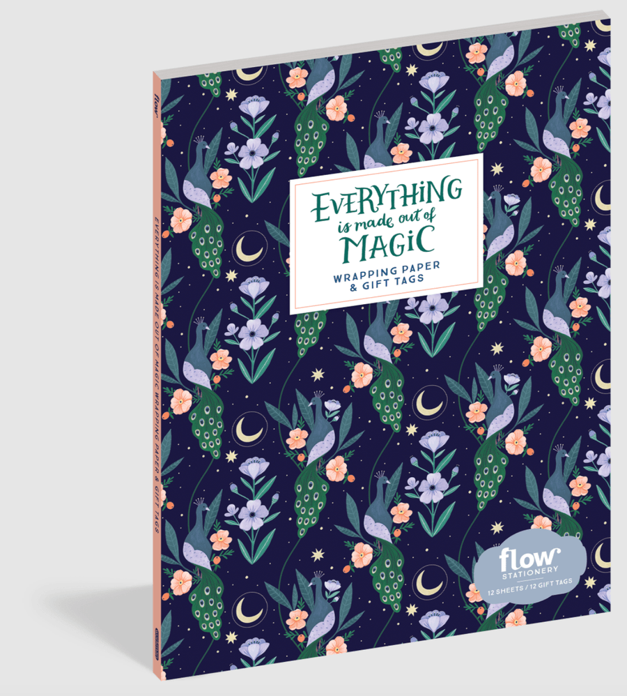 Workman Publishing wrapping paper Everything Is Made of Magic - Wrapping Paper and Gift Tags