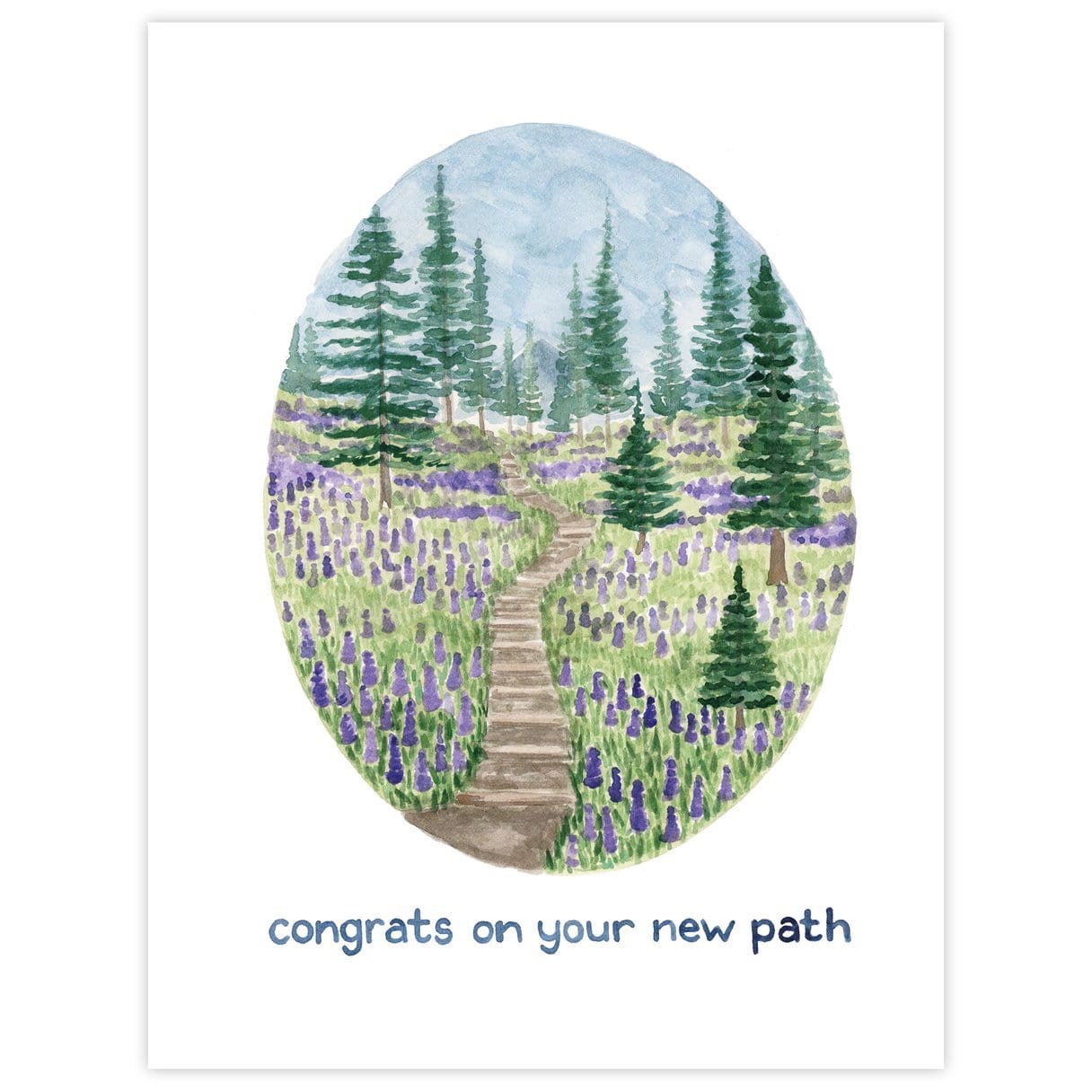 Yardia Card Congrats on Your New Path Card