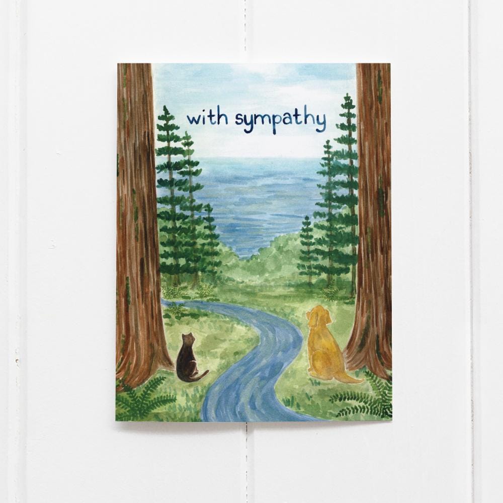 Yardia Card Pet Sympathy Card