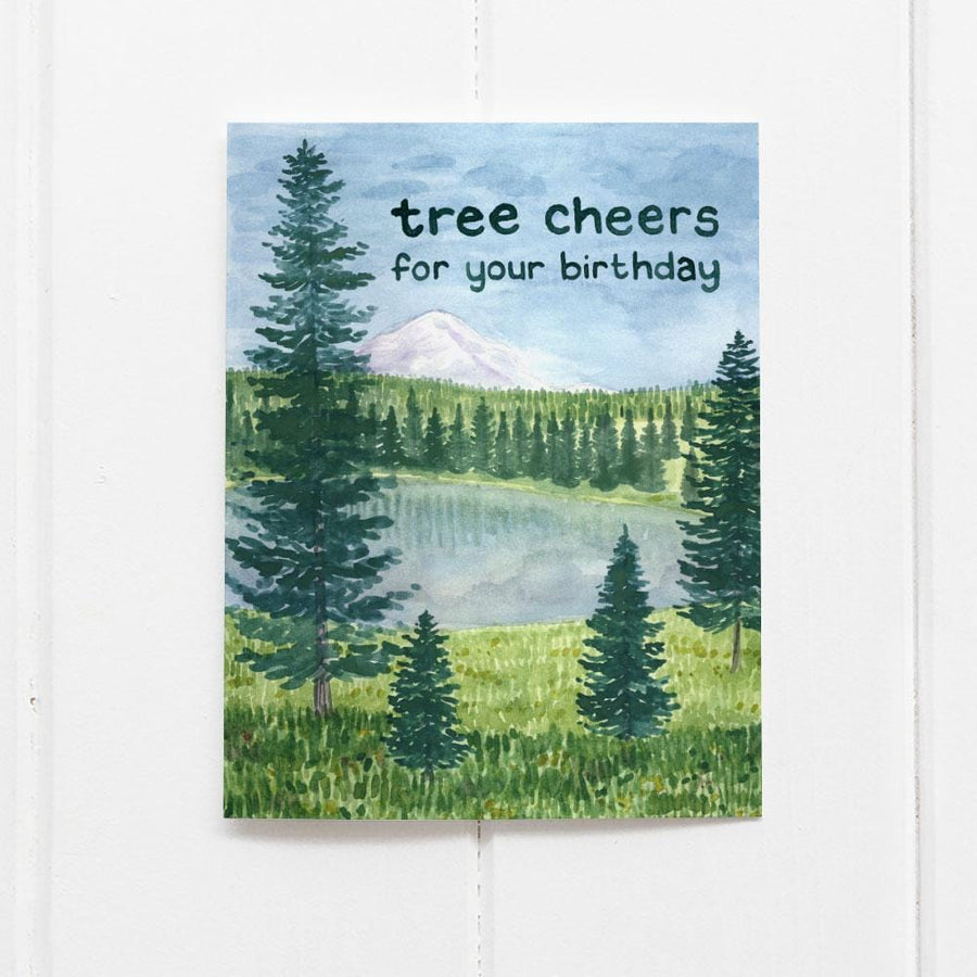 Yardia Card Tree Cheers Birthday Card
