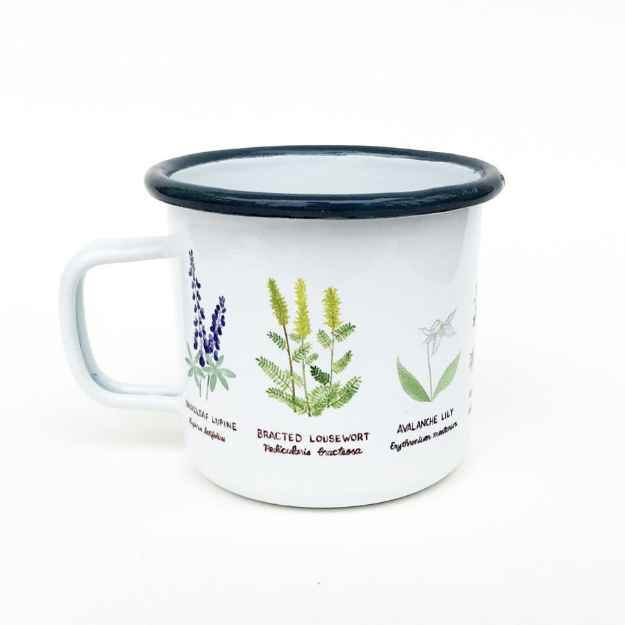 Yardia Mug Wildflowers Enamel Camp Mug