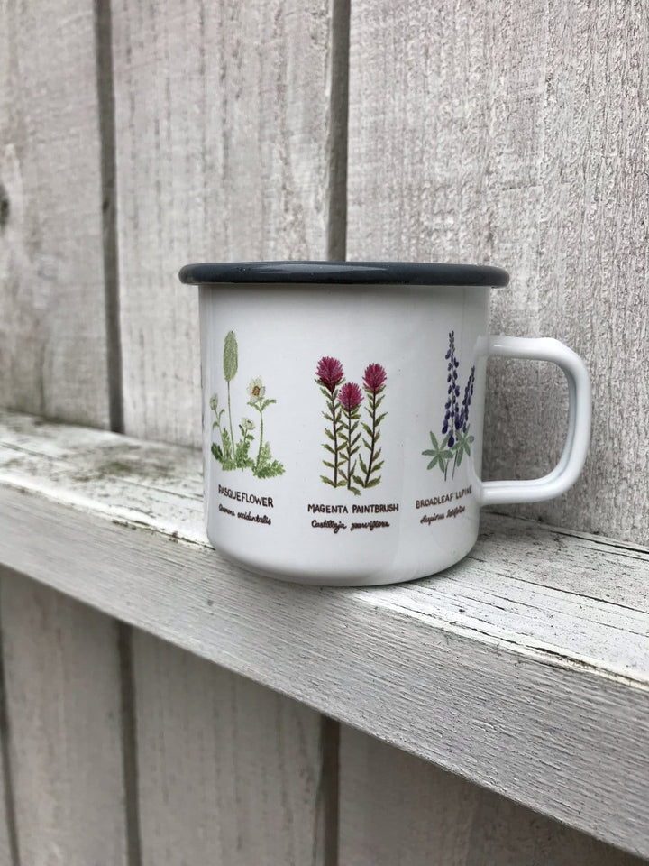Yardia Mug Wildflowers Enamel Camp Mug
