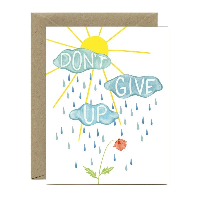 Yeppie Paper Card Don't Give Up