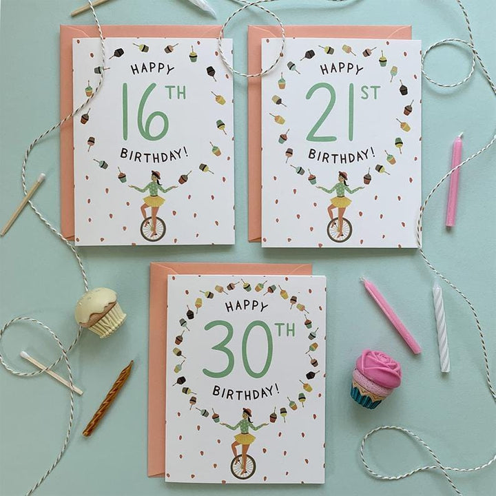 Yeppie Paper Card Happy 16th Birthday Card