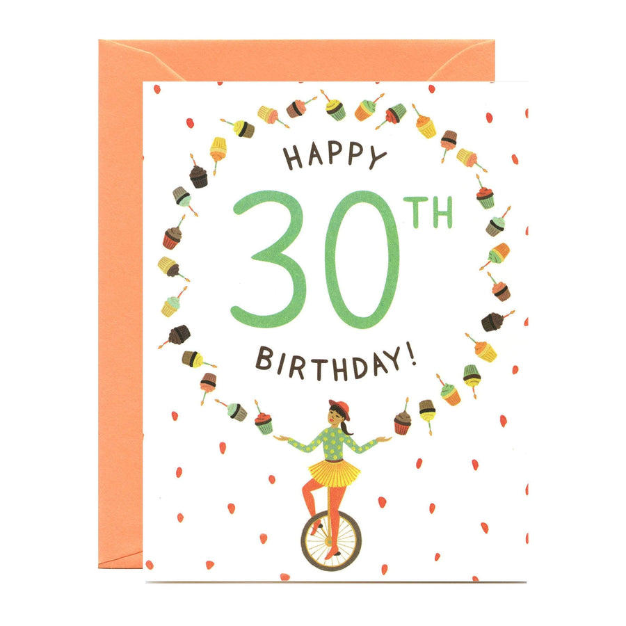 Yeppie Paper Card Happy 30th Birthday Card