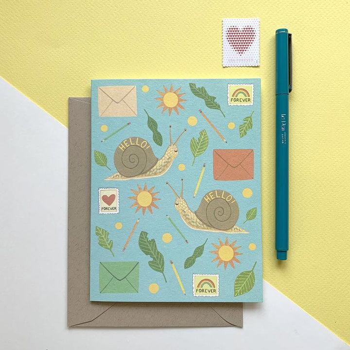 Yeppie Paper Card Snail Mail Hello Card