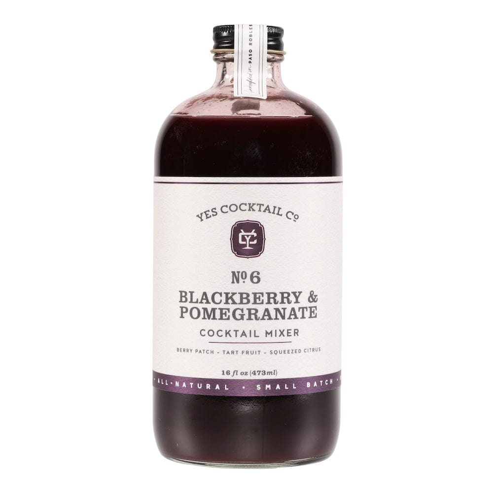 Yes Cocktail Company Cocktail Mixes Blackberry Pomegranate Cocktail Mixer