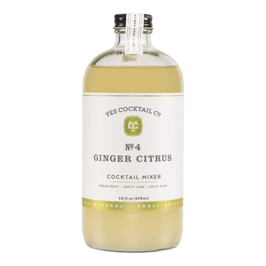 Yes Cocktail Company Cocktail Mixes Ginger Citrus Cocktail Mixer