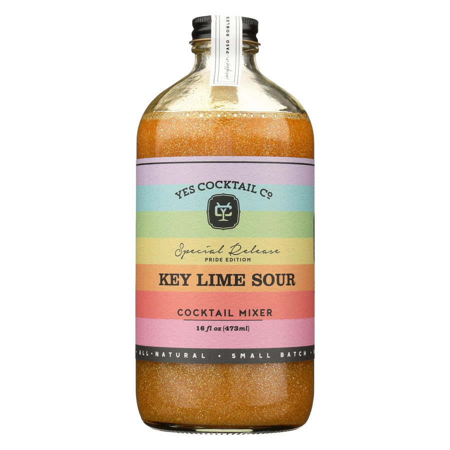 Yes Cocktail Company Cocktail Mixes Key Lime Sour: Pride Edition Cocktail Mixer