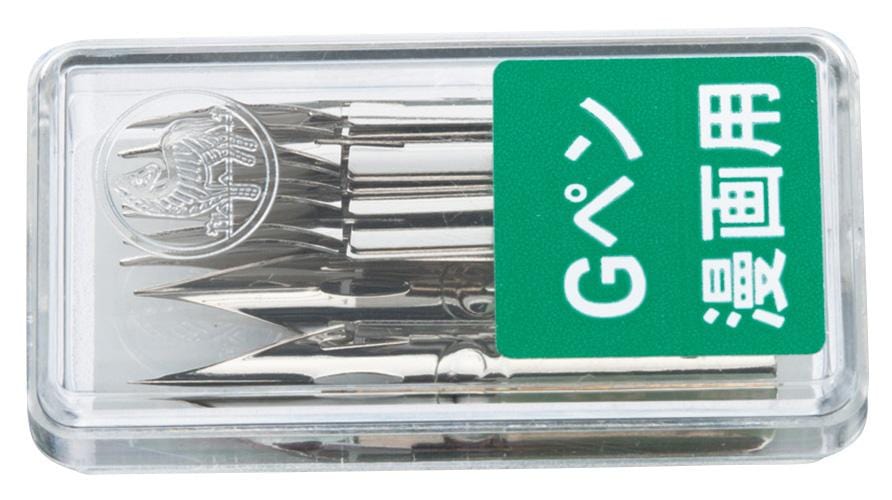 Zebra Calligraphy Supplies Zebra Comic Pen Nib - G Model - Chrome - Pack of 10