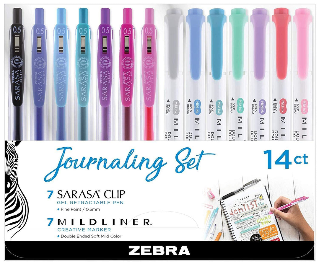 Zebra Pen and Pencils Journaling Set